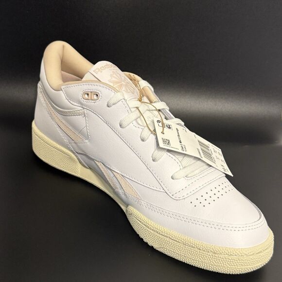 Brand New Reebok Vintage Club C Mid Ll Revenge Tennis 10.5 White Classic Retro - Picture 3 of 8